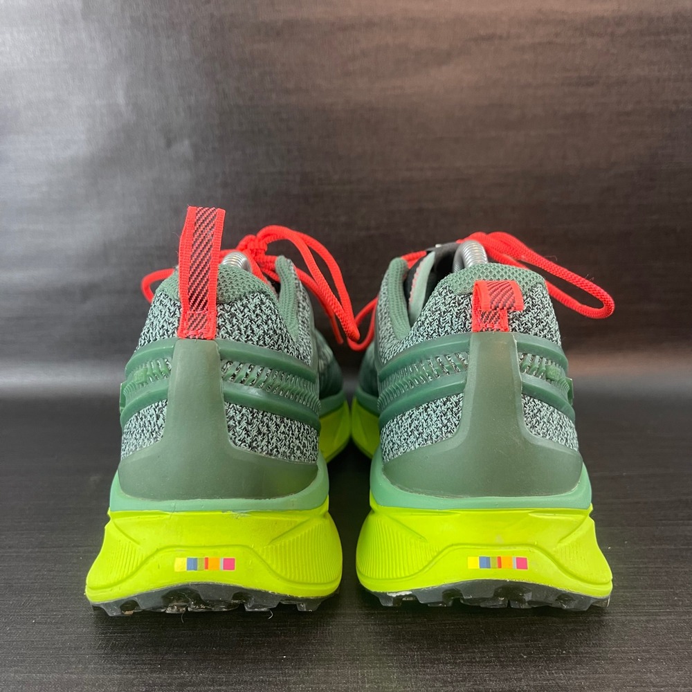 Salewa Dropline Trail Running Shoes Womens 8 Green Neon Hiking Running Sneakers - Picture 5 of 9